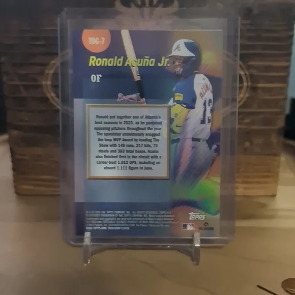 2026 Topps Ronald Acuna Jr. Titans Of The Game Braves - Picture 2 of 2
